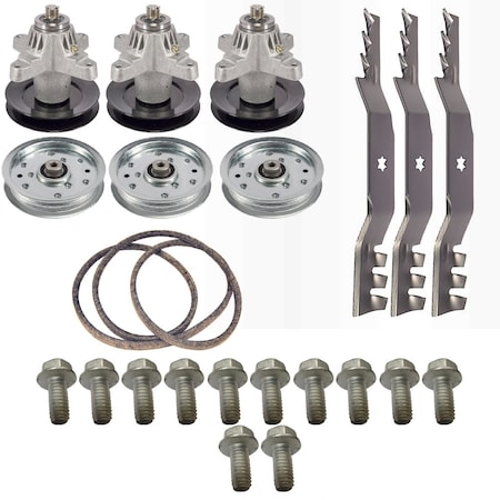 Aic Replacement Parts 50 Mower Mulching Rebuild Kit for MTD  742-04053A 918-04126 954-04044 756-04129 FRS20-0047GATORDECKKIT